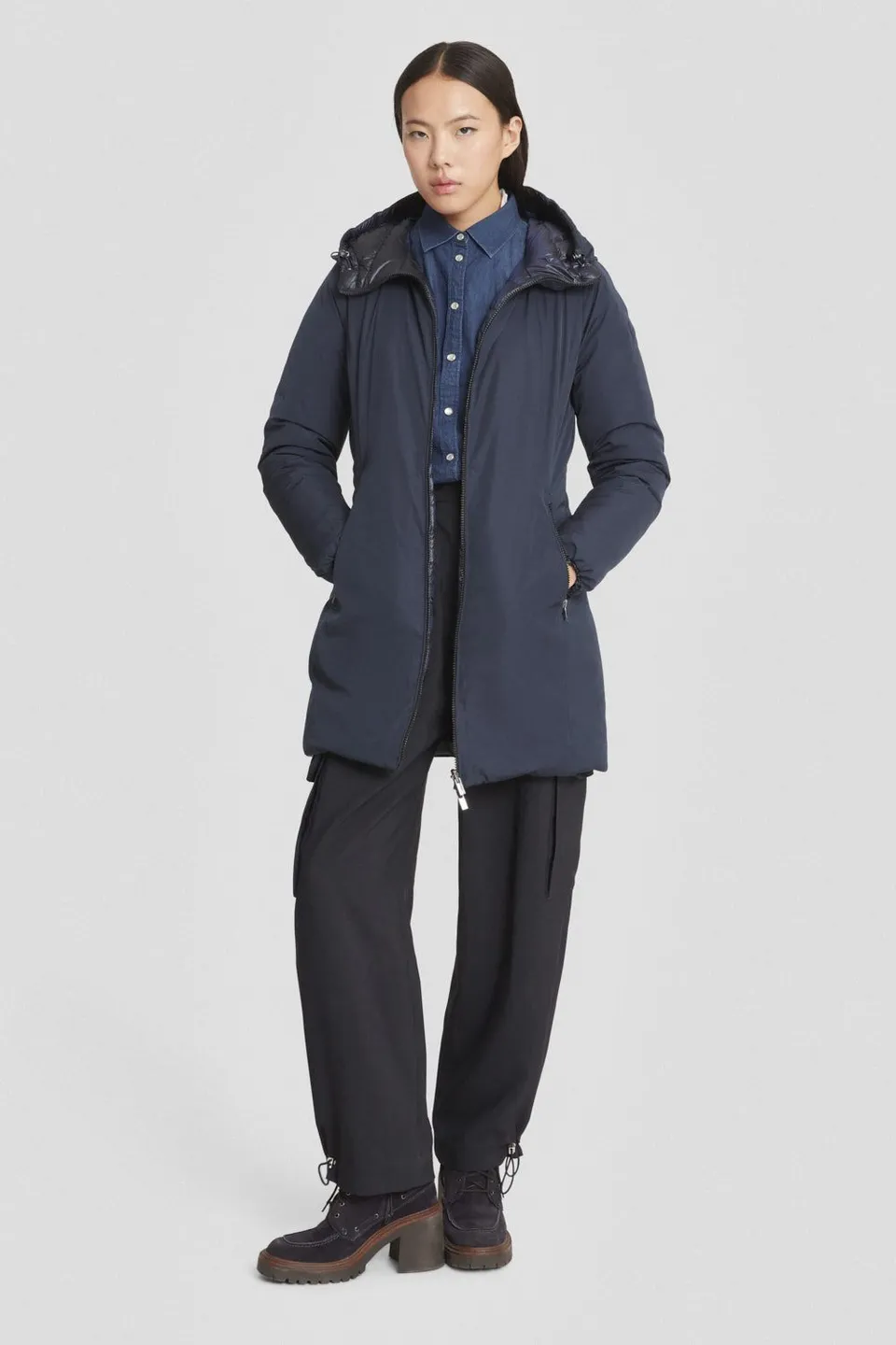 ciesse-outdoor-piumini-wende-daunenjacke-blau-mit-kapuze image 1