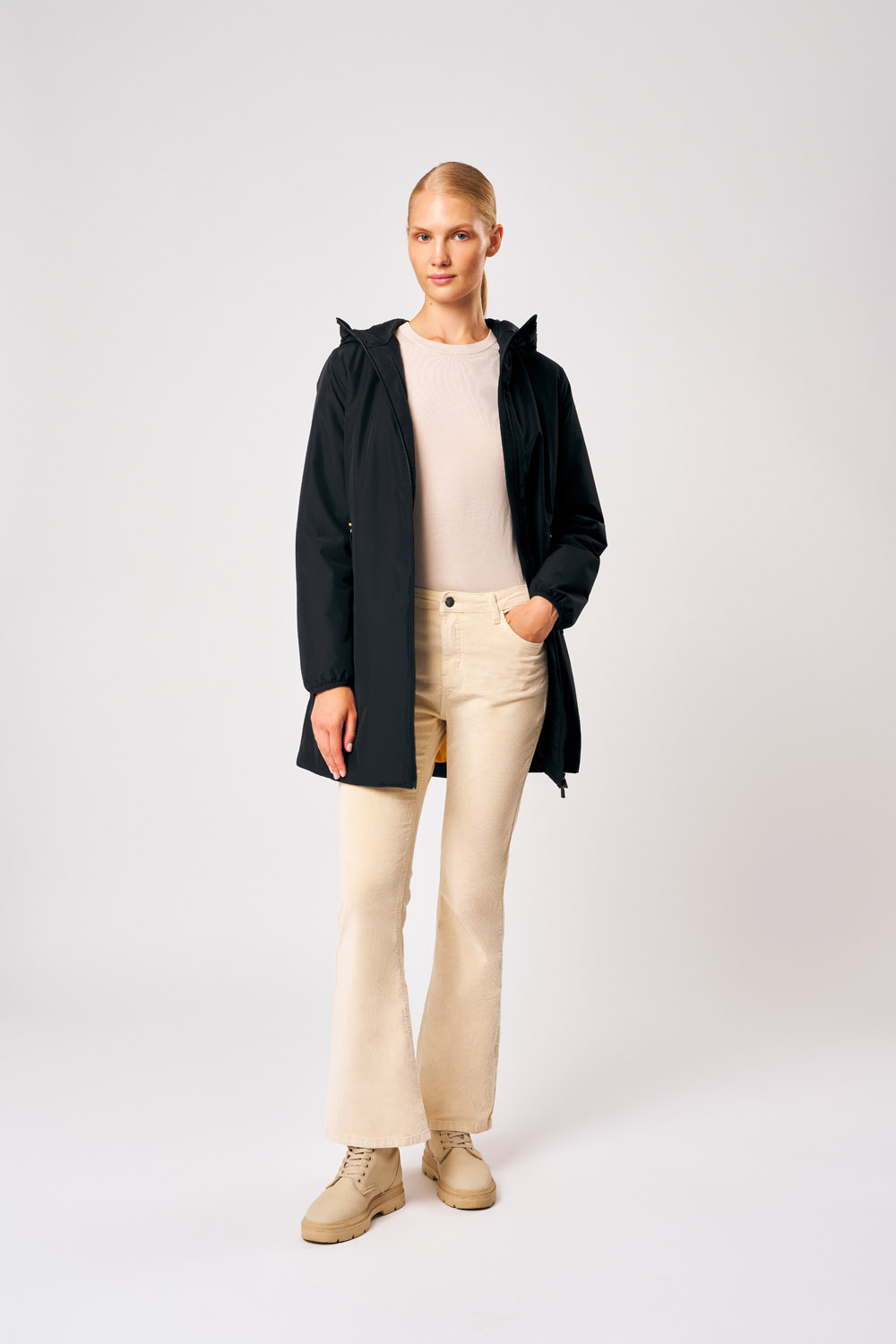 ciesse-outdoor-matilda-winterjacke-schwarz-lang-damen image 1