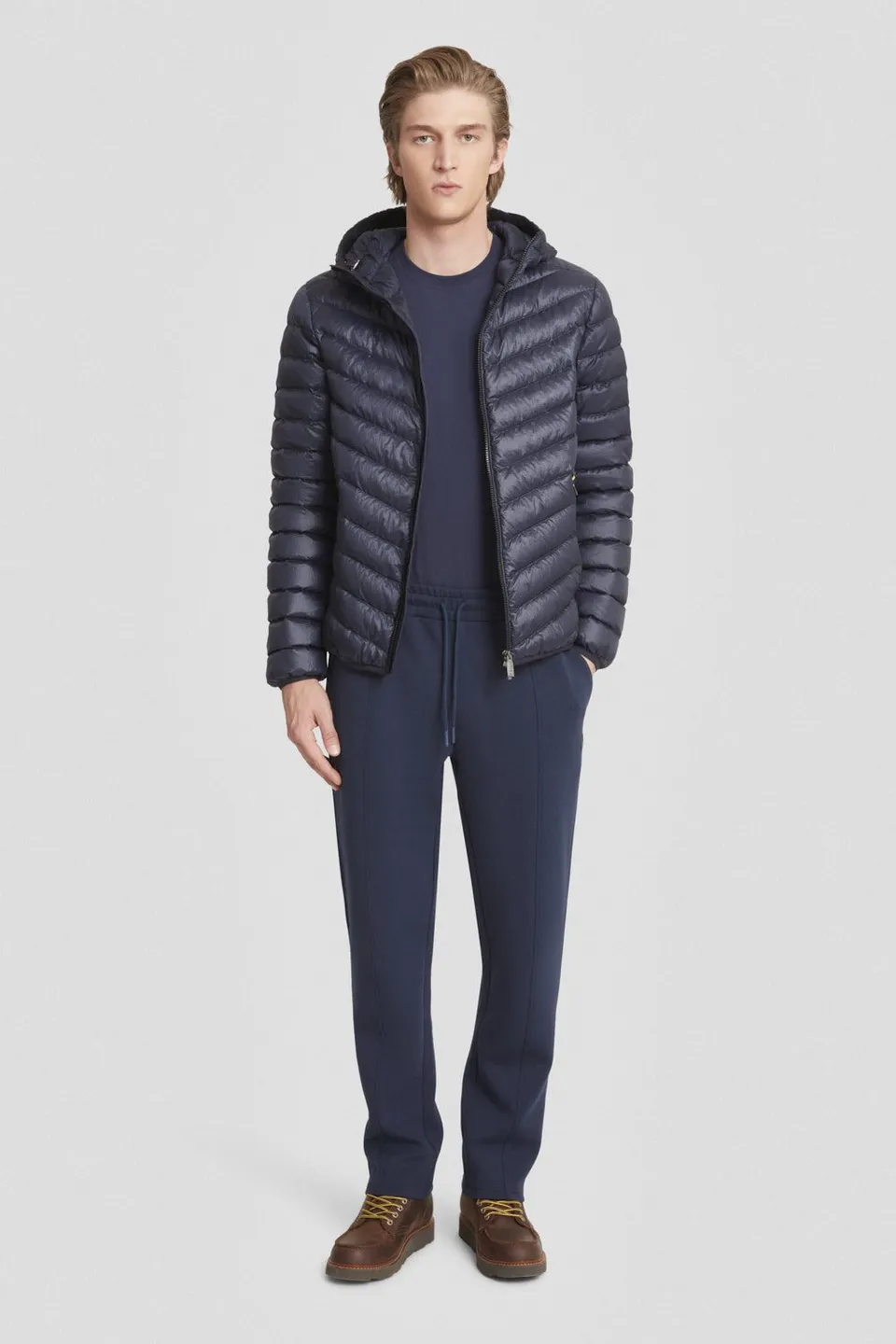 ciesse-outdoor-daunenjacke-blau-kapuze-800fp image 1