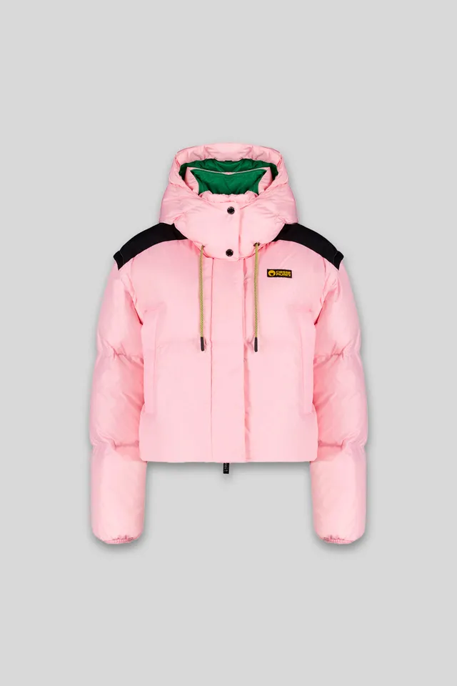 ciesse-outdoor-nevada-daunenjacke-rosa-crop-recycelt-abnehmbar image 1