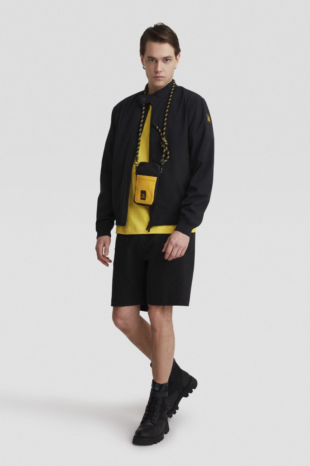 ciesse-outdoor-softshelljacke-schwarz-full-zip-wasserdicht image 1