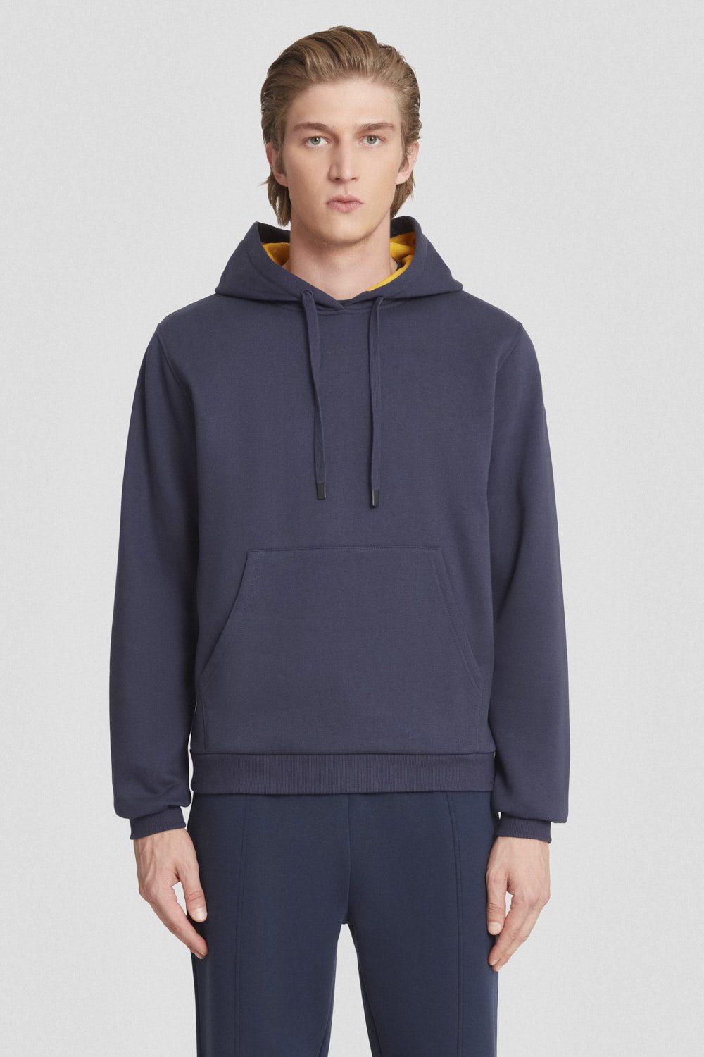 ciesse-outdoor-felpe-basica-hoodie-blau-kangurutasche image 1