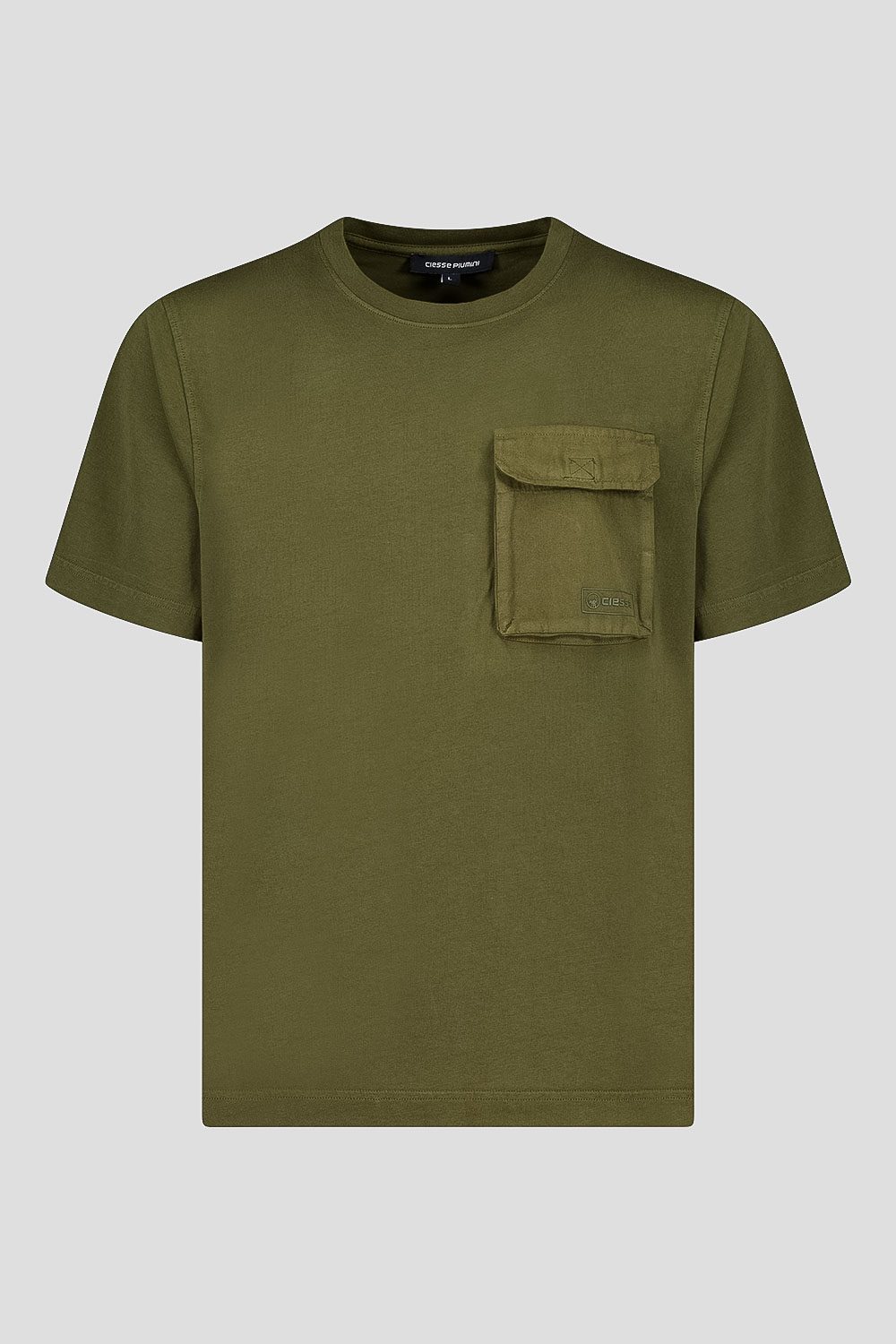 ciesse-outdoor-t-shirt-herren-gr-n-brusttasche image 3
