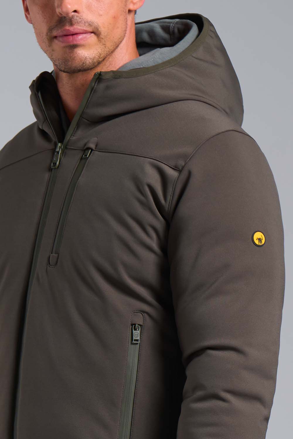 ciesse-outdoor-jayden-2-0-softshelljacke-oliv-mit-kapuze image 4