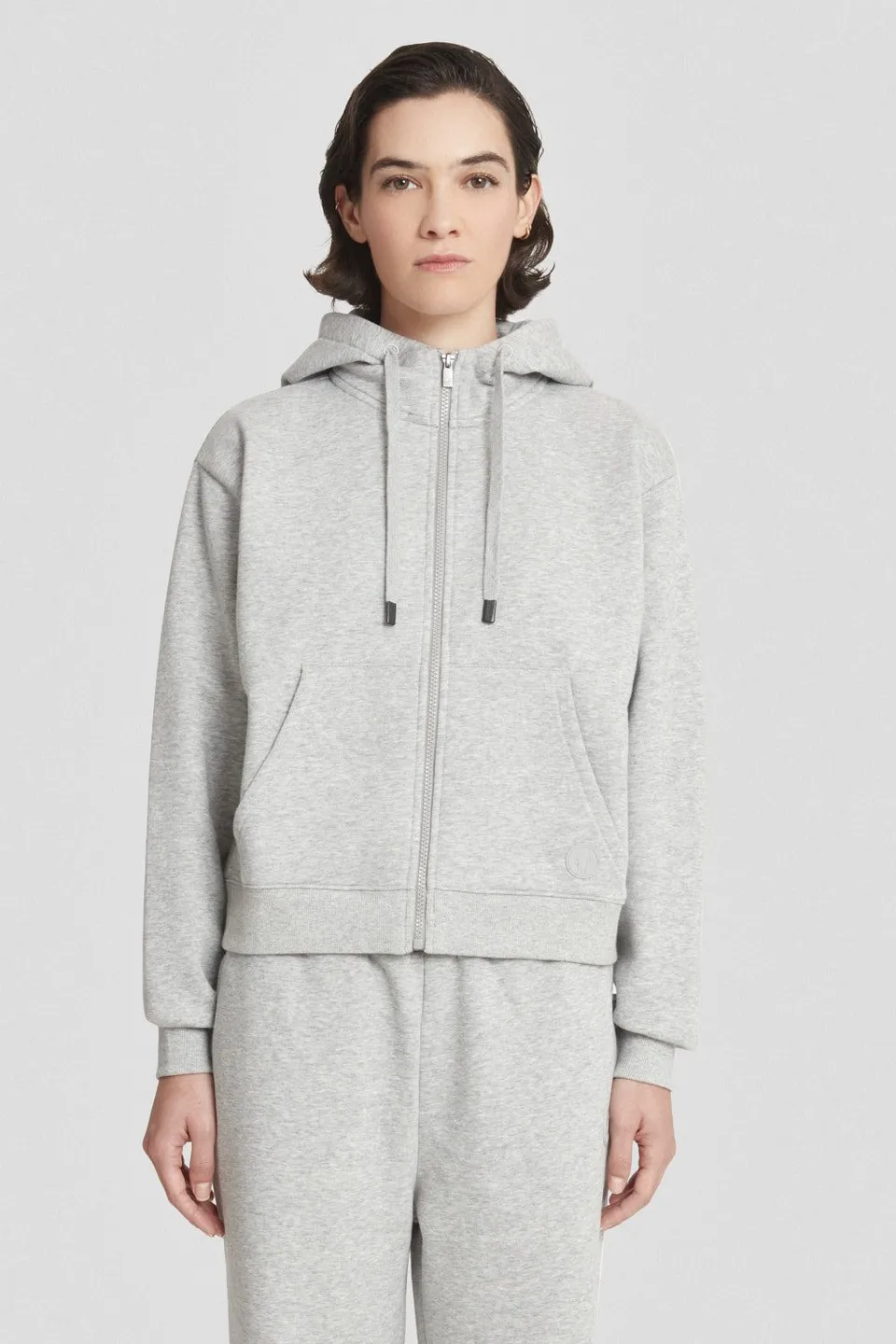 ciesse-outdoor-sweatjacke-grau-kapuze-rei-verschluss image 1