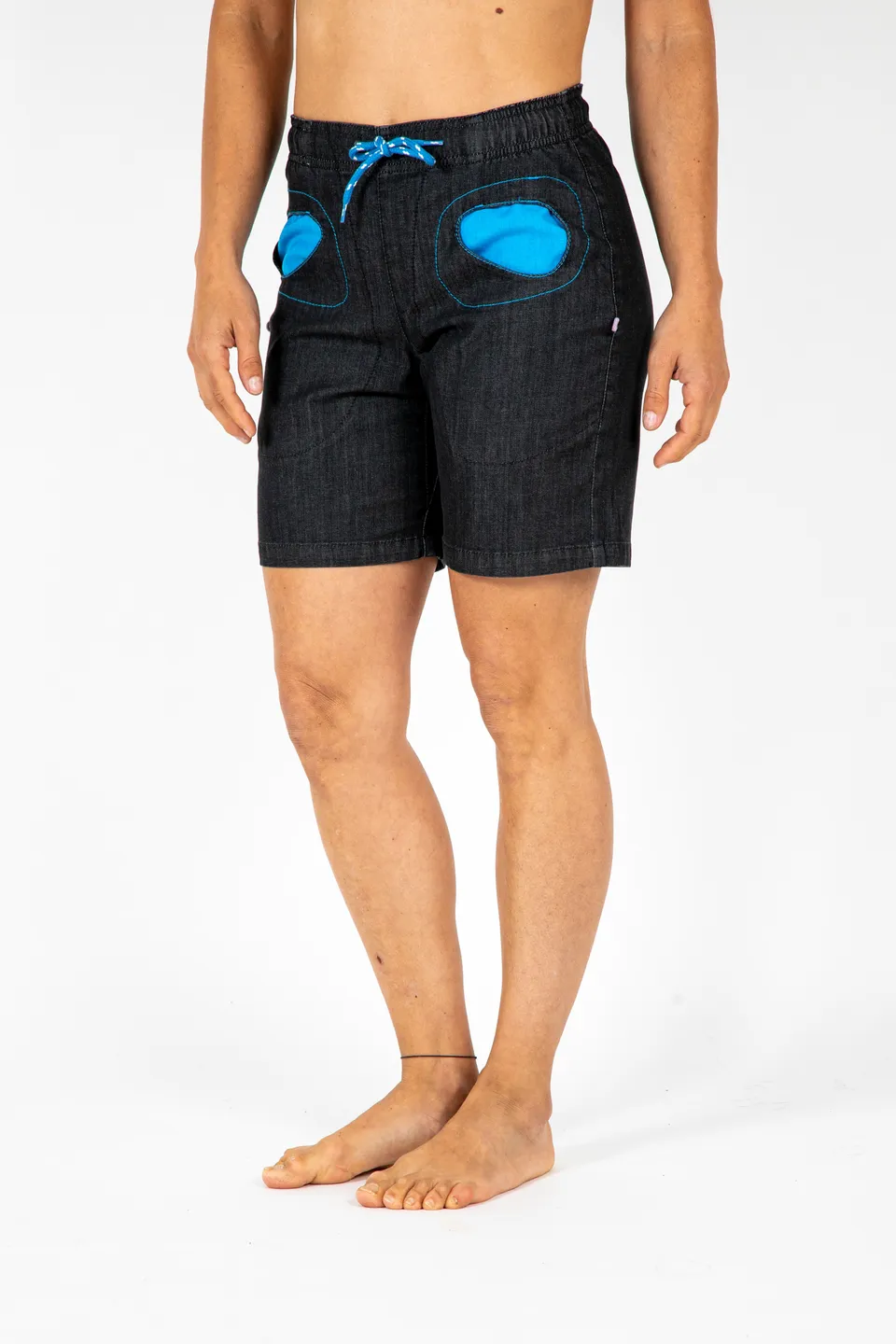 e9-onda-short-denim-shorts-blue-stretch-slim image 1