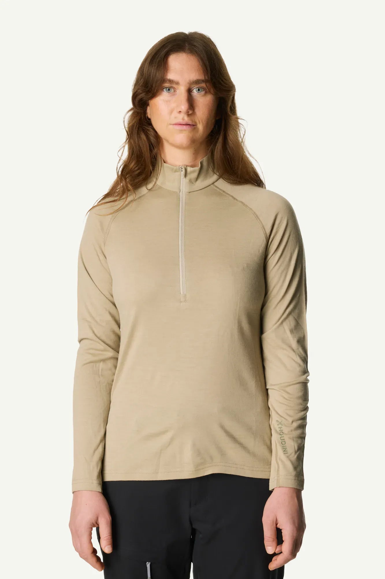 houdini-puremerino-half-zip-baselayer-true-black image 4