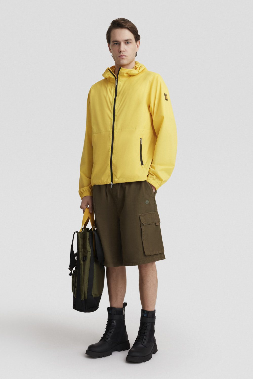 ciesse-outdoor-windjacke-gelb-packbar-wasserdicht image 1