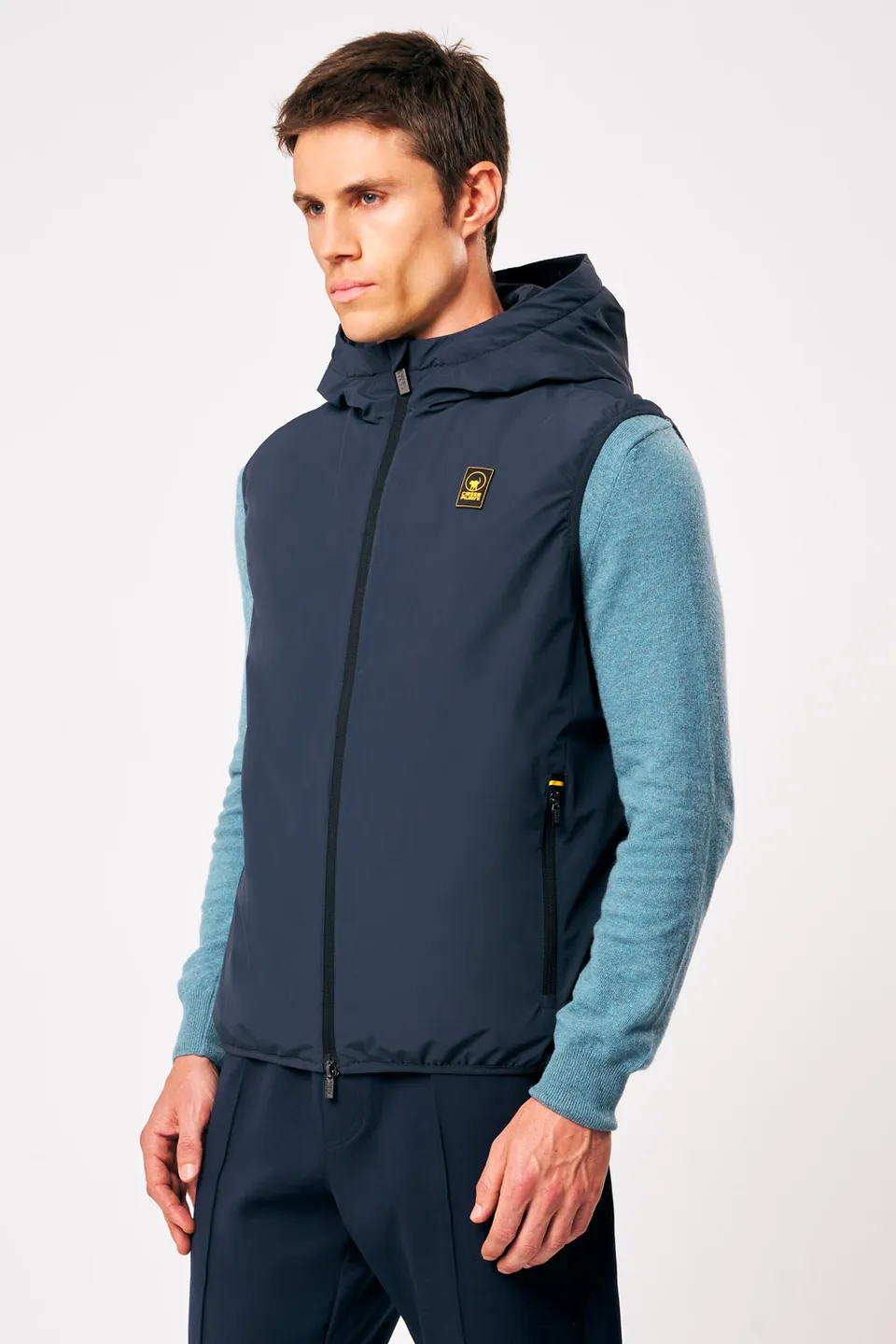 ciesse-outdoor-kenzen-steppweste-blau-kapuze-herren image 1