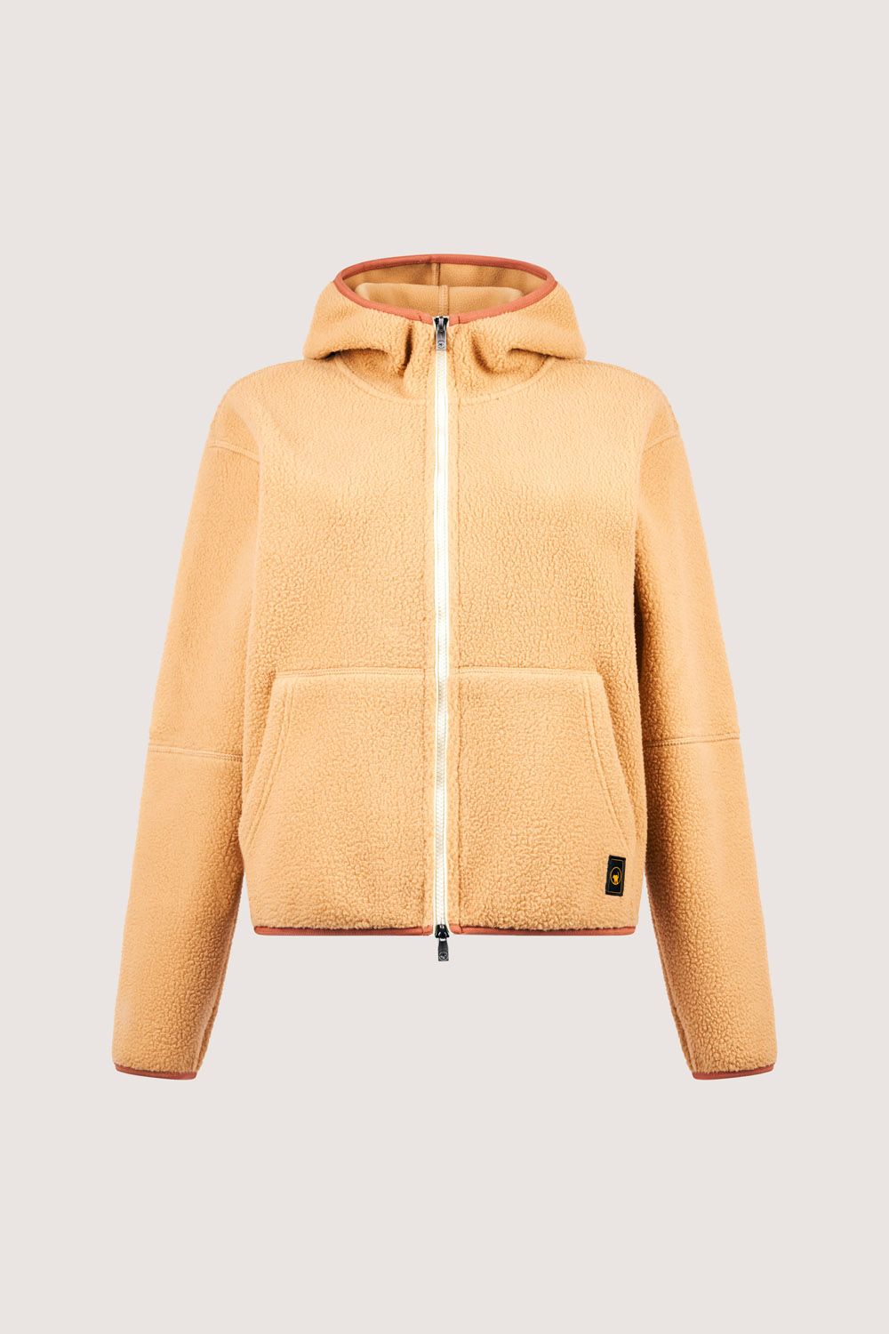 ciesse-outdoor-alix-teddyjacke-beige-damen-zip image 3