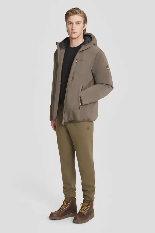 ciesse-outdoor-softshelljacke-braun-kurz-mit-kapuze image 1