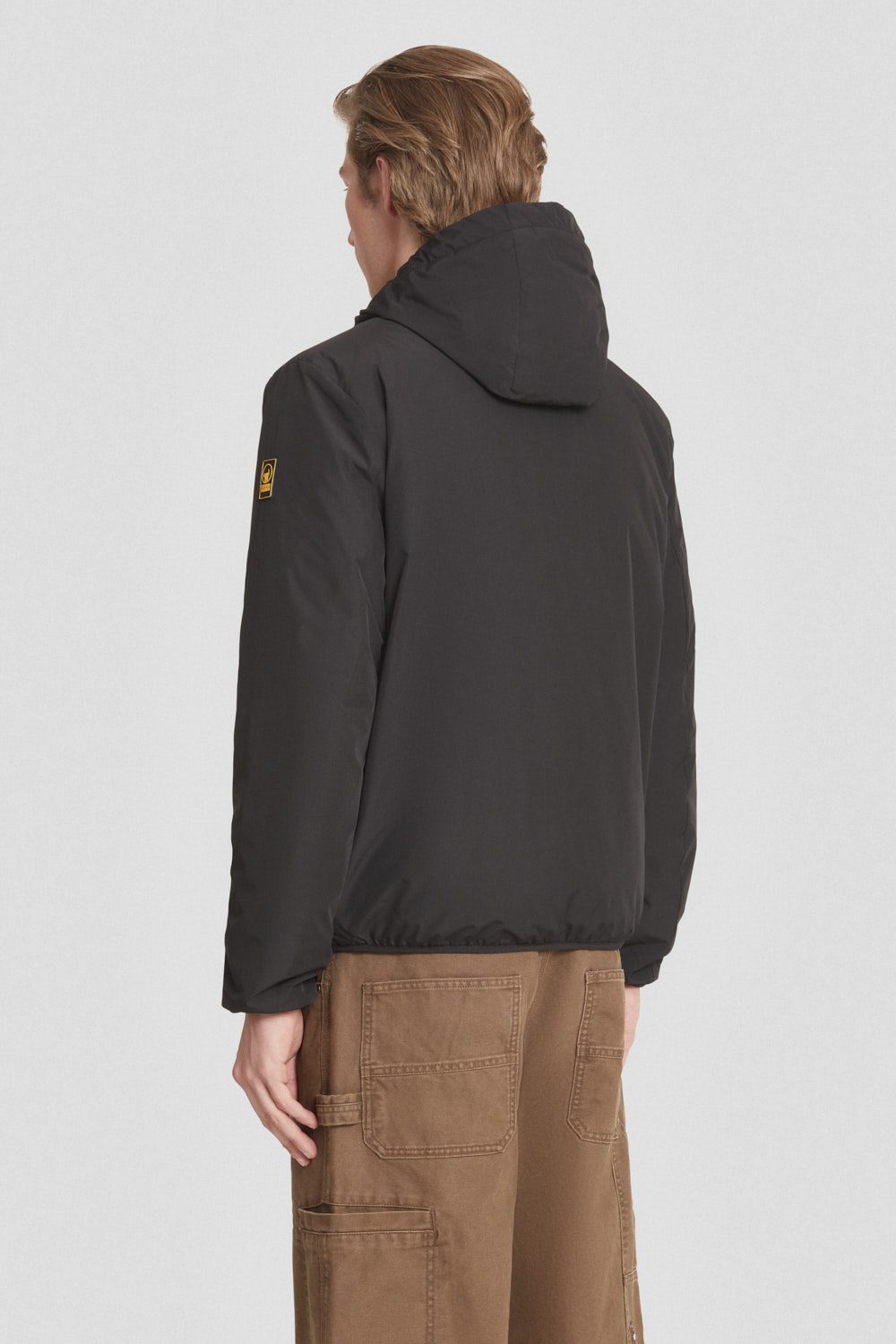 ciesse-outdoor-winterjacke-gef-ttert-schwarz-kapuze-dwr image 4