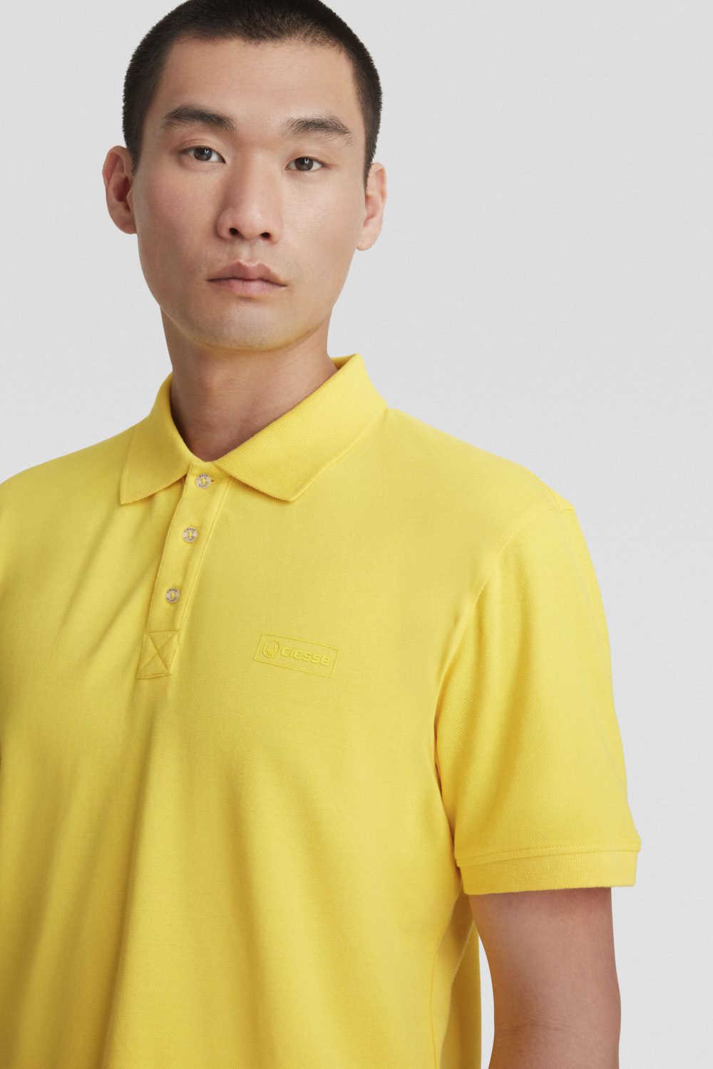 ciesse-outdoor-polo-gelb-baumwolle-jersey-stretch-herren image 3