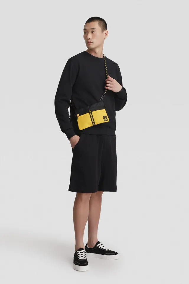 ciesse-outdoor-pantaloni-shorts-schwarz-baumwolle-kordel image 1