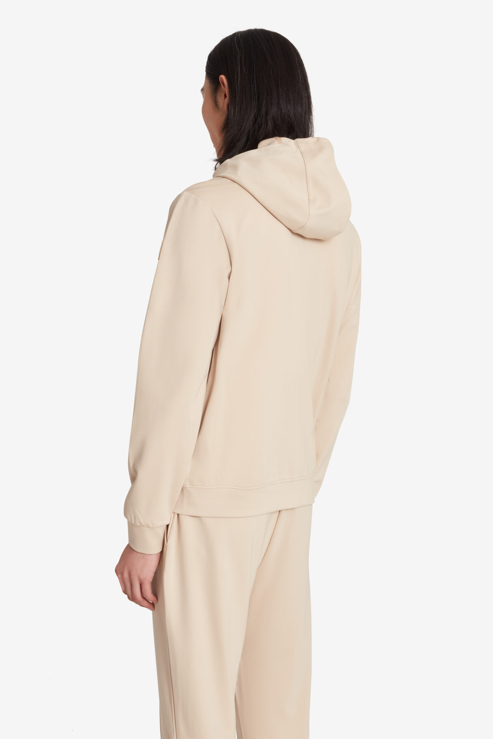 ciesse-outdoor-naku-hoodie-beige-herren-full-zip-abnehmbare-kapuze image 4