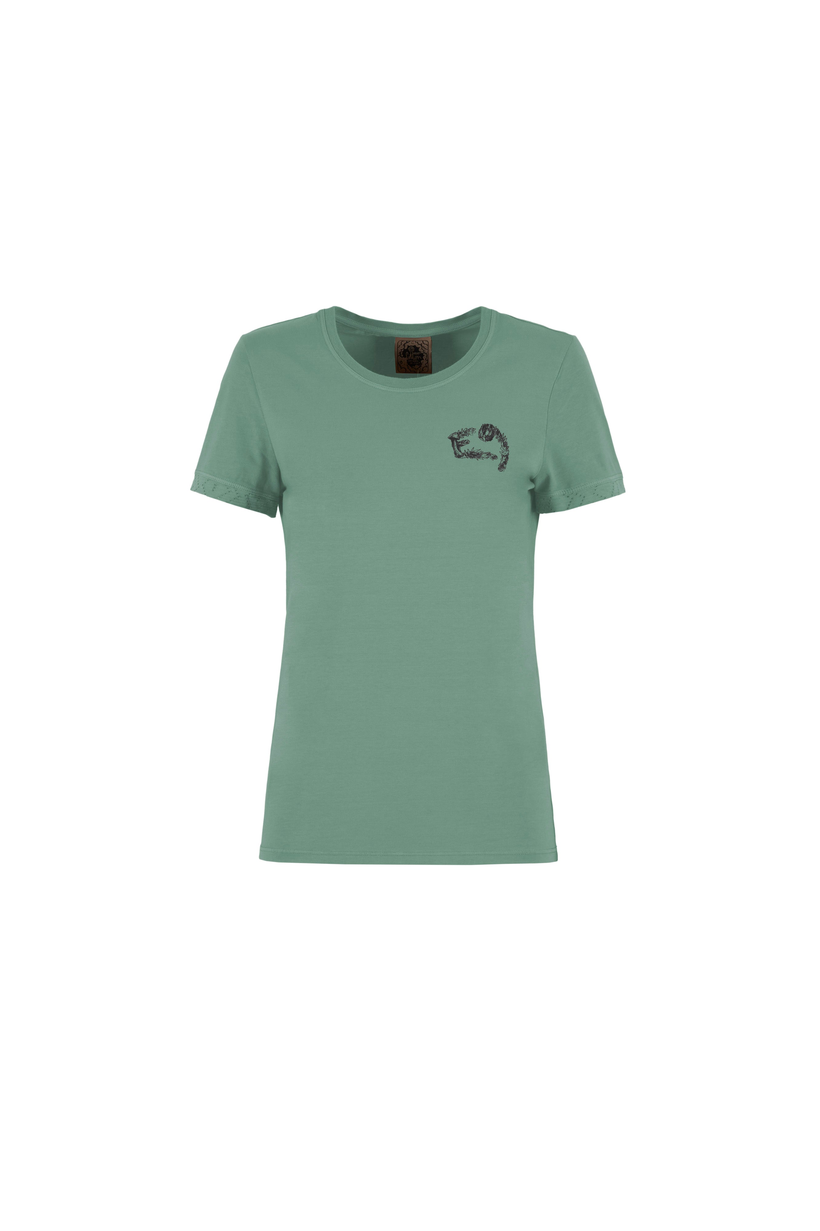 e9-winty-t-shirt-curry-144-bio-baumwolle-slim image 7
