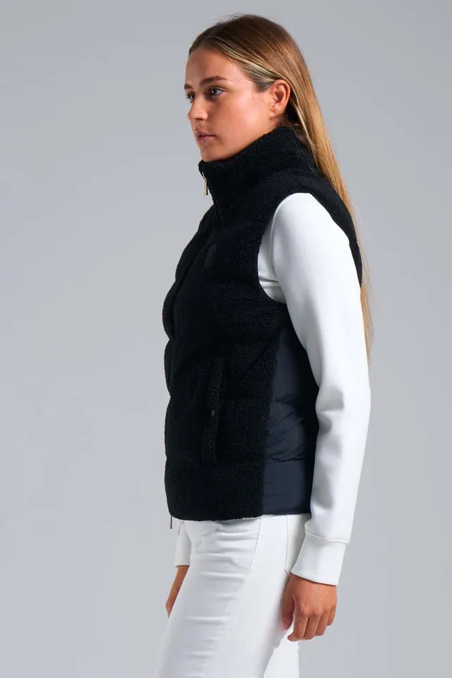 ciesse-dall-hybrid-weste-schwarz-teddy-regular-fit image 1