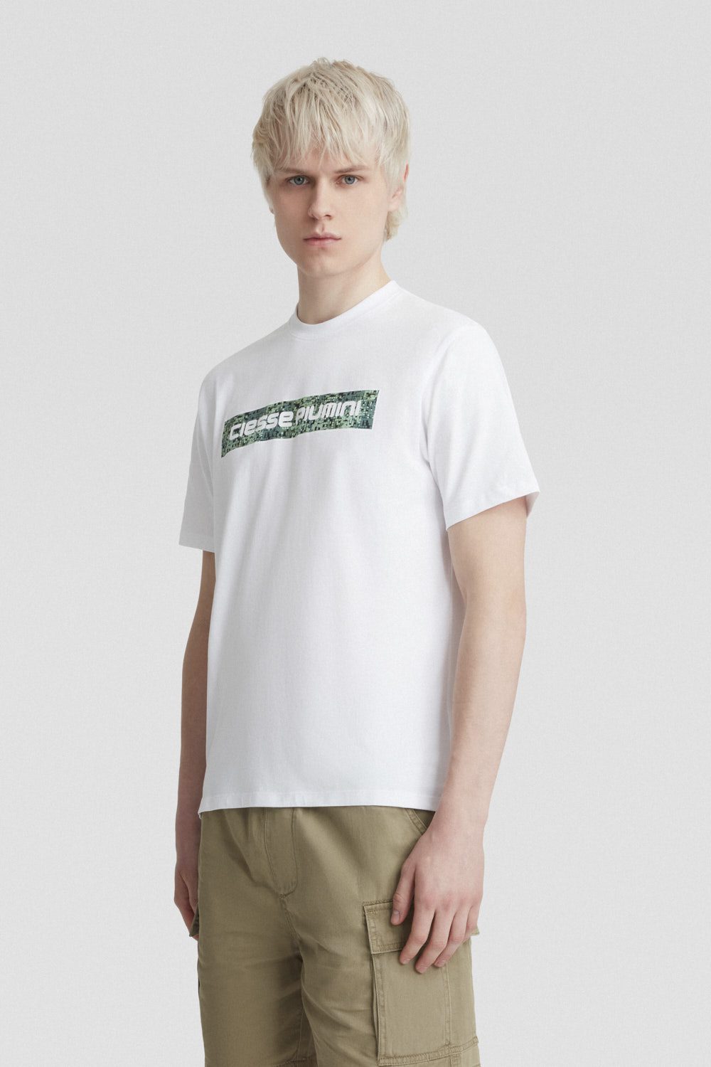 ciesse-t-shirt-e-polo-t-shirt-wei-baumwolle-mit-print image 2