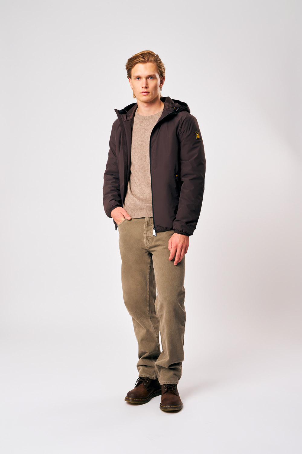 ciesse-outdoor-peter-winterjacke-braun-mit-kapuze-regular image 2