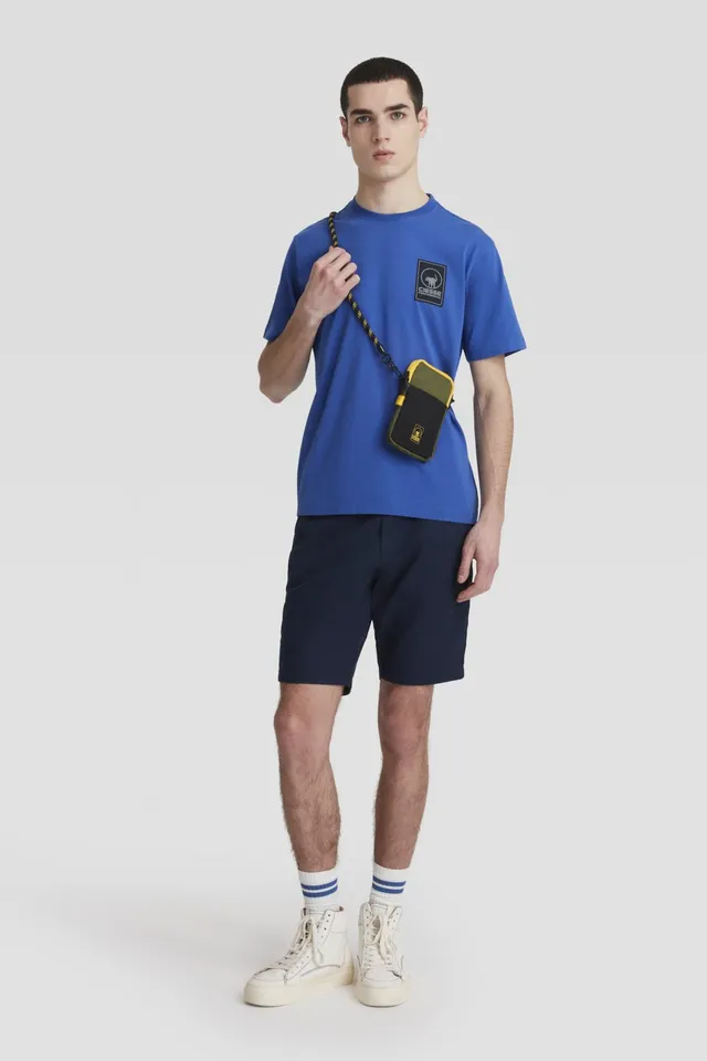 ciesse-outdoor-t-shirt-baumwolle-blau-rundhals image 1