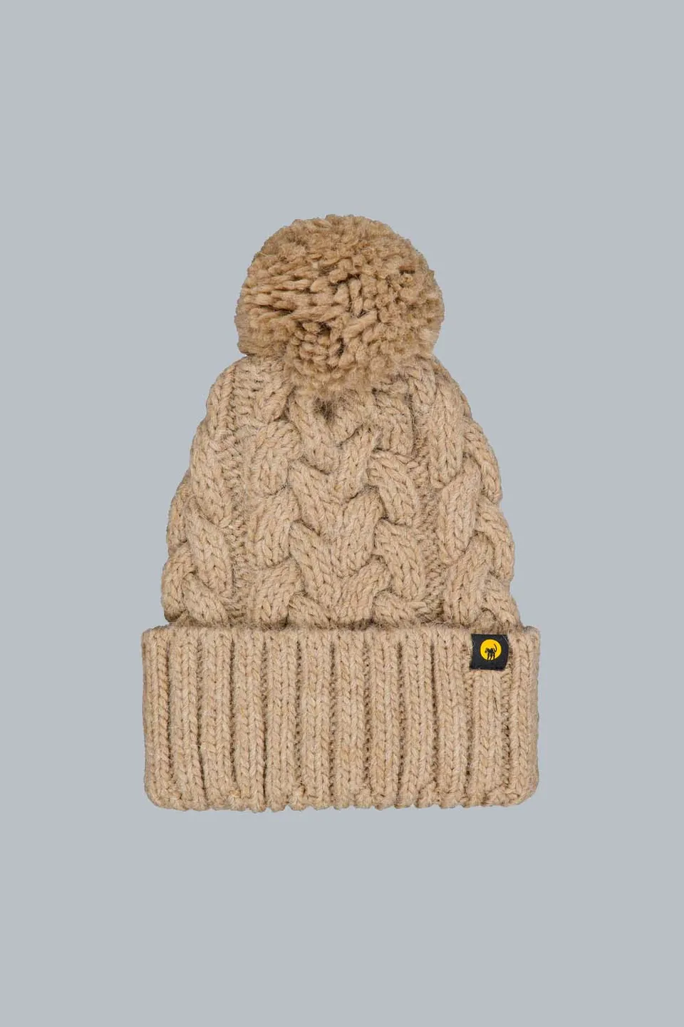 ciesse-outdoor-scilly-strickm-tze-taupe-bommel-wolle image 1