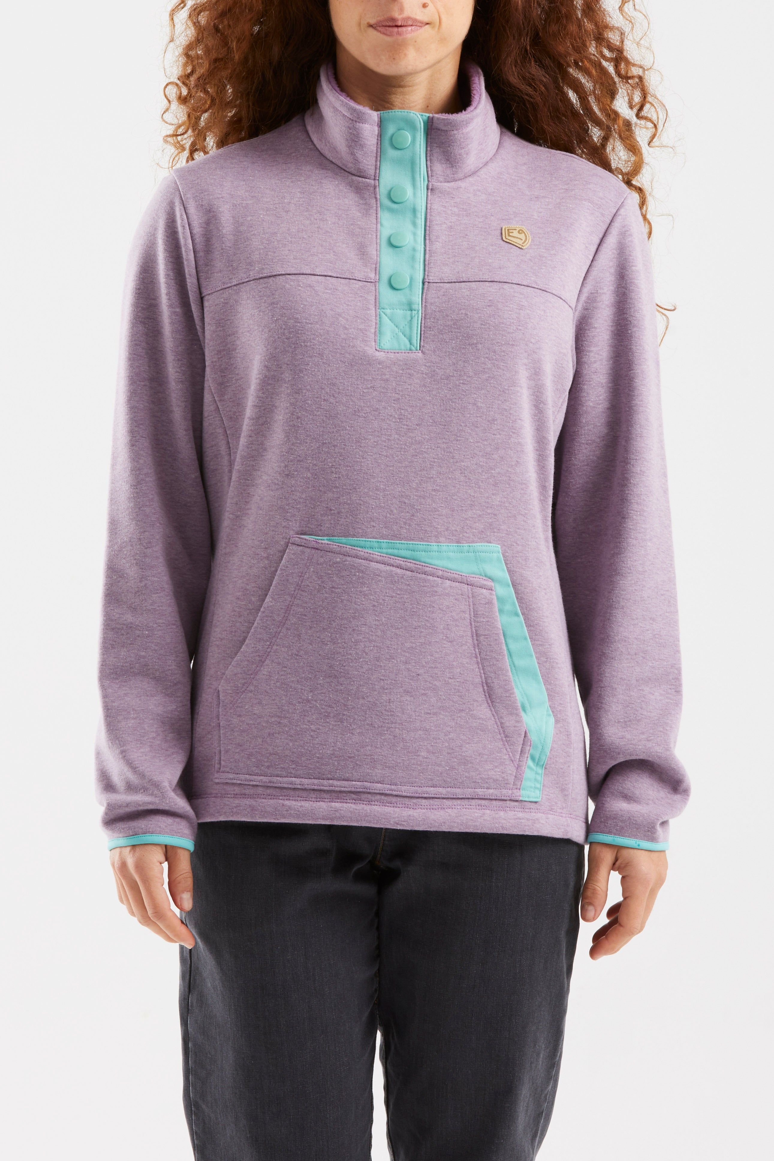 e9-plin-fleece-pullover-tulip-regular-fit image 3