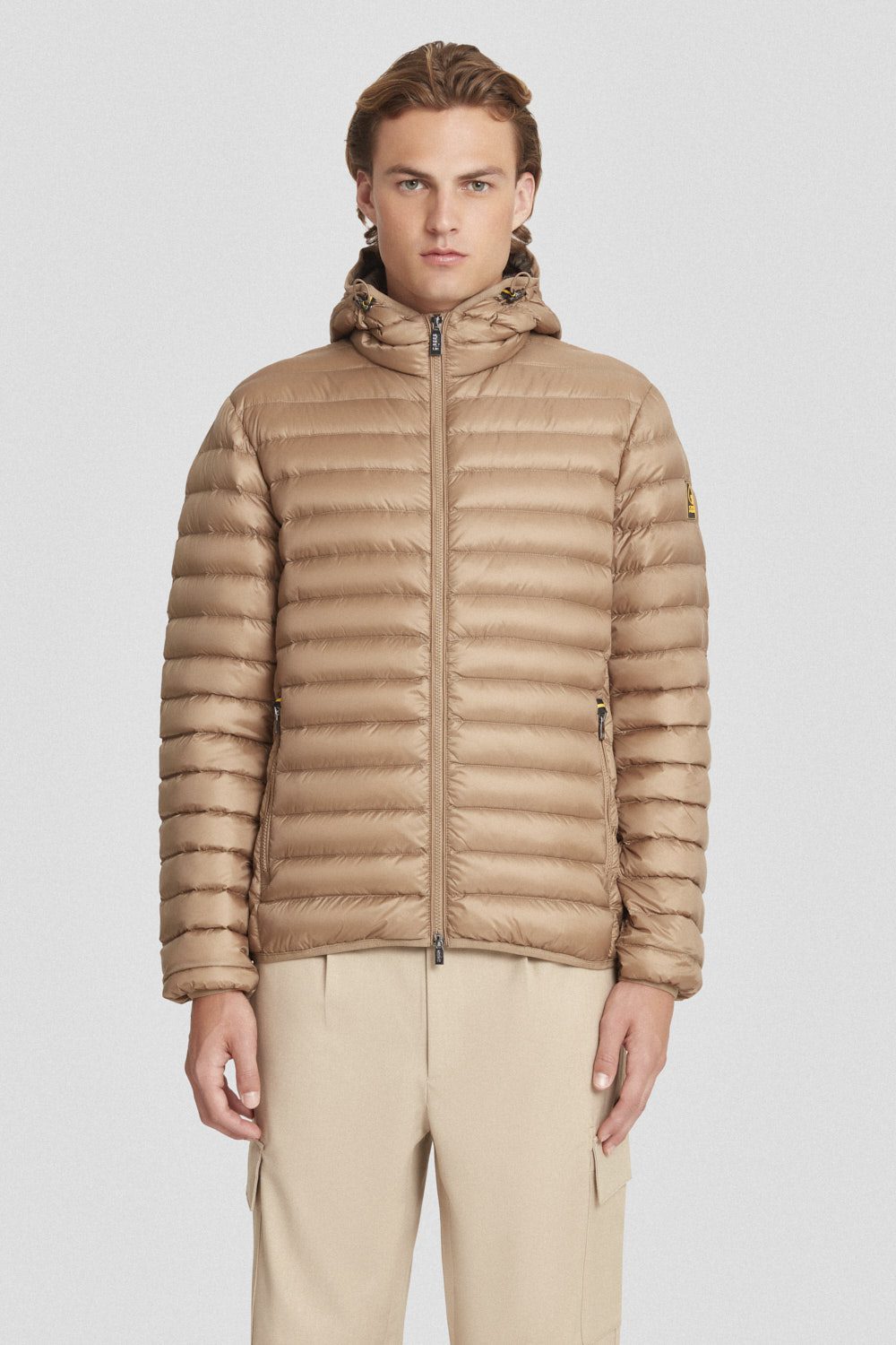 ciesse-outdoor-piumini-daunenjacke-beige-kapuze-800fp-2 image 1