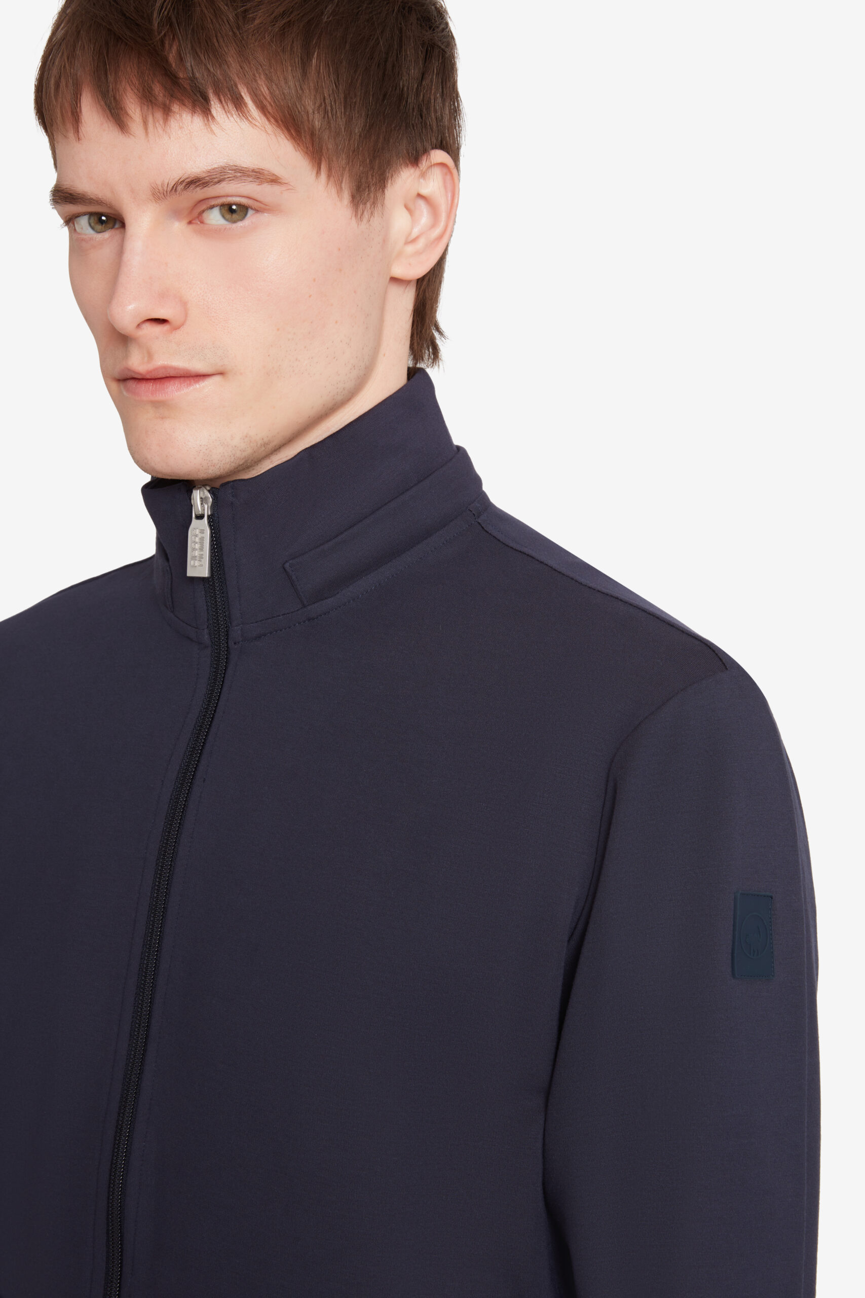 ciesse-felpe-naku-zip-hoodie-dunkelblau-herren image 3