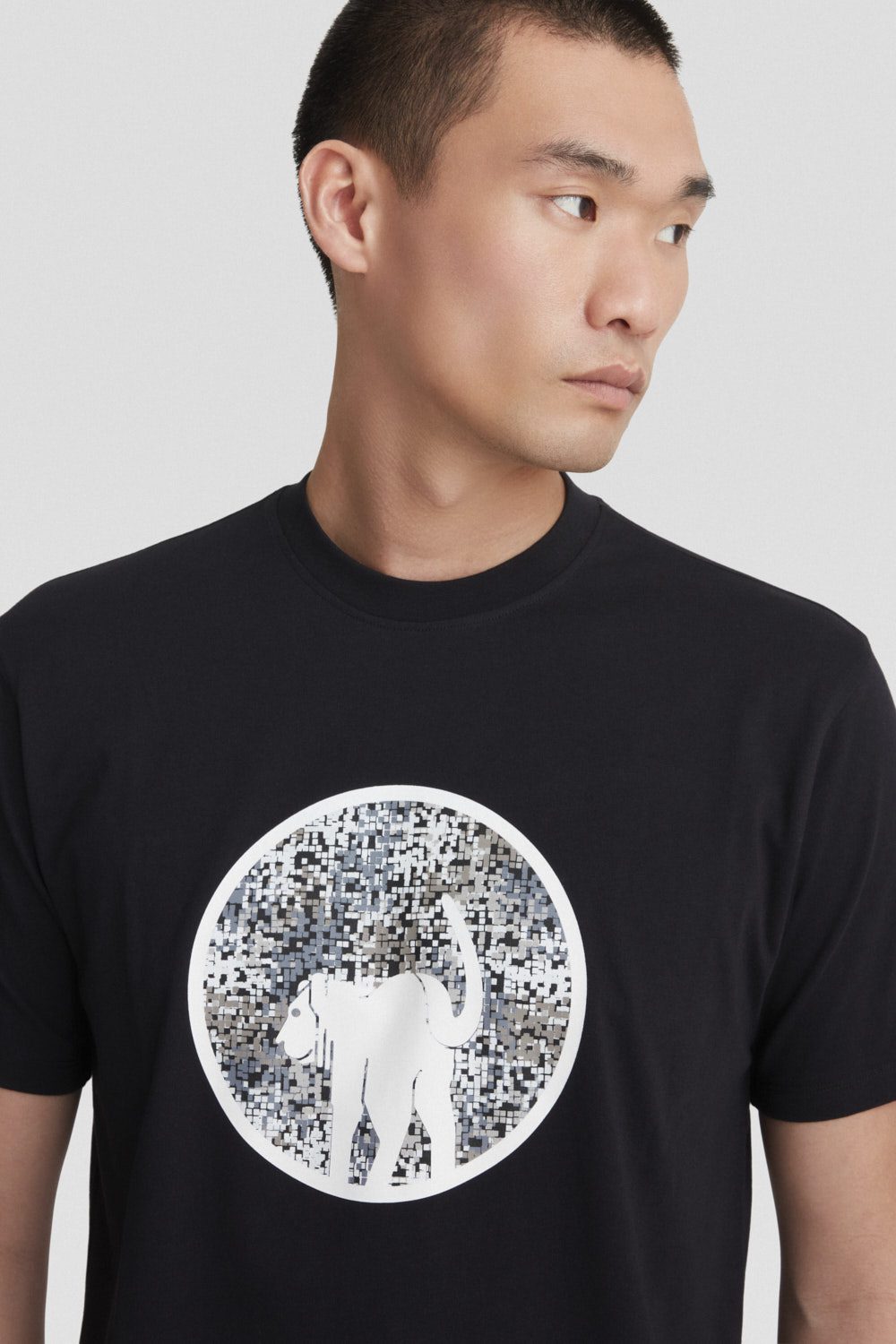 ciesse-outdoor-t-shirt-herren-schwarz-baumwolle-rundhals-print image 6
