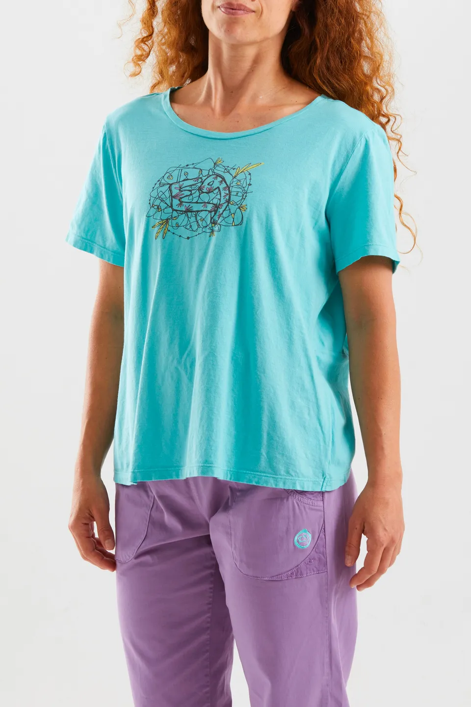 e9-dalia-t-shirt-white-bio-baumwolle-regular image 1
