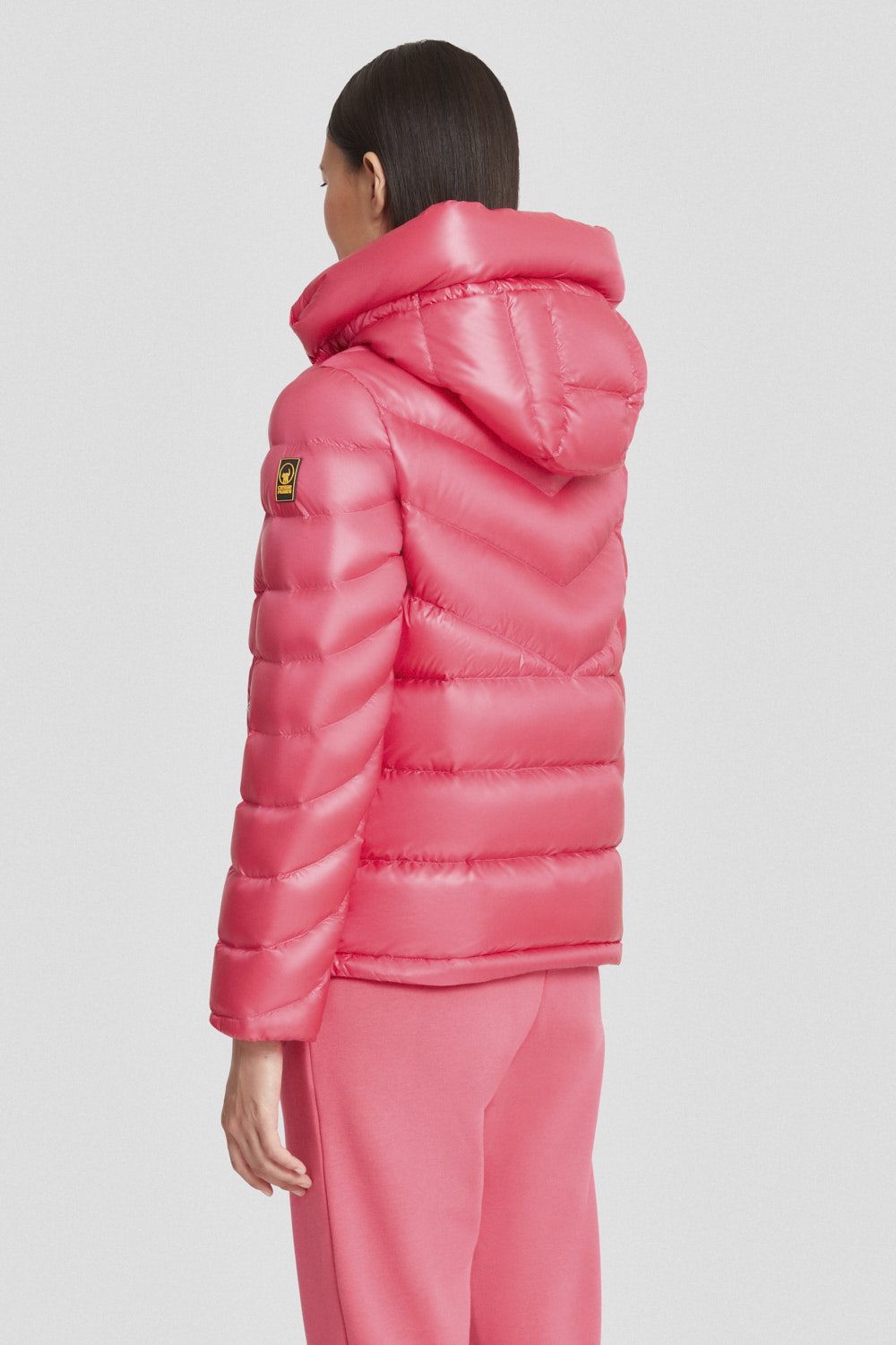 ciesse-outdoor-daunenjacke-kurz-fuchsia-kapuze-abnehmbar image 4