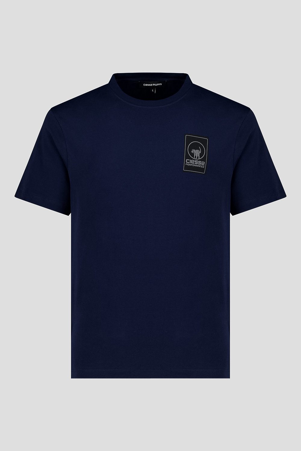 ciesse-outdoor-t-shirt-baumwollshirt-blau-rundhals-regular image 3