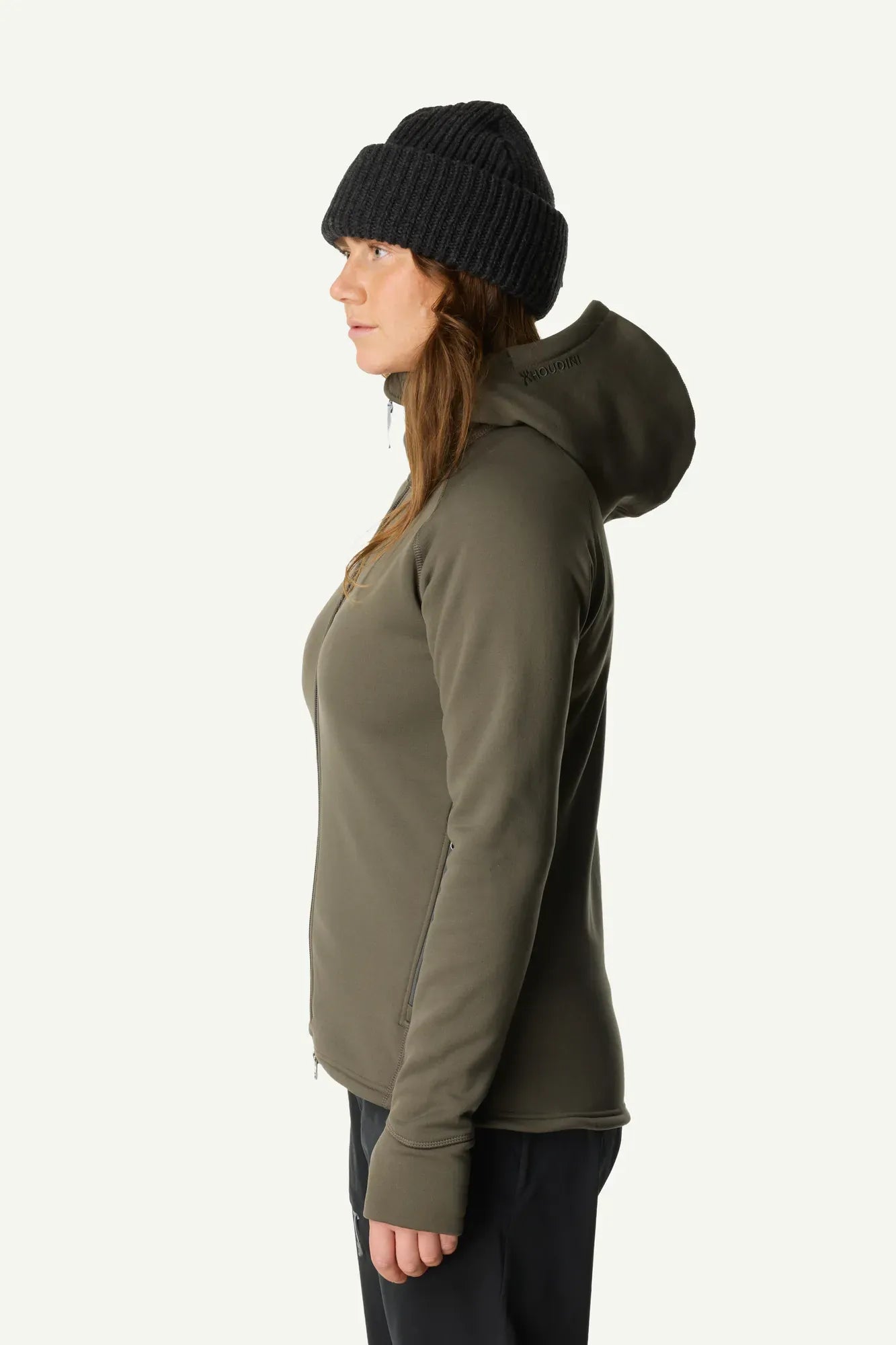 houdini-w-s-power-houdi-fleece-hoodie-damen-true-black-s image 4