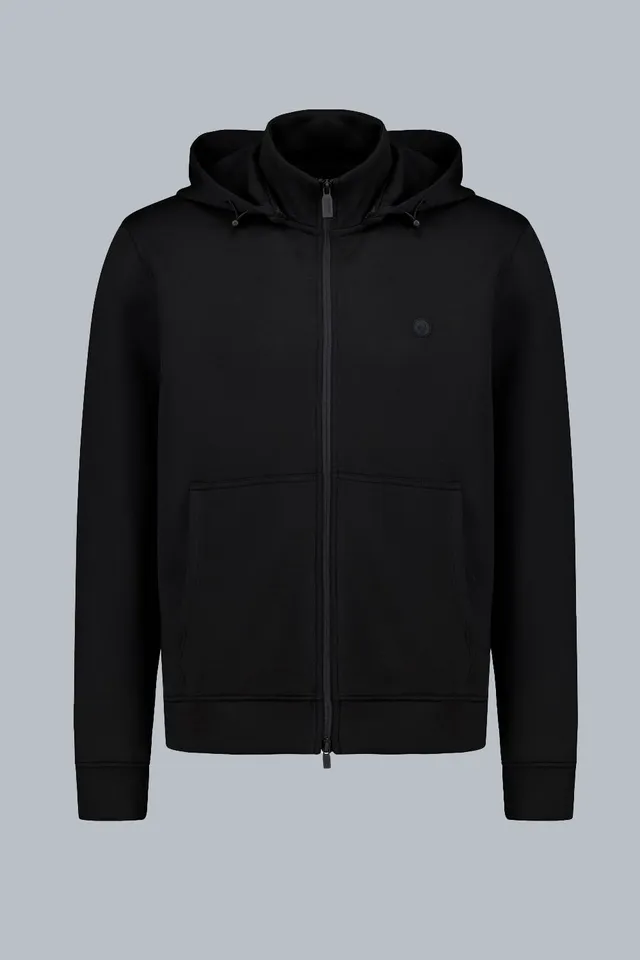 ciesse-outdoor-naku-hoodie-schwarz-full-zip-kapuze image 1