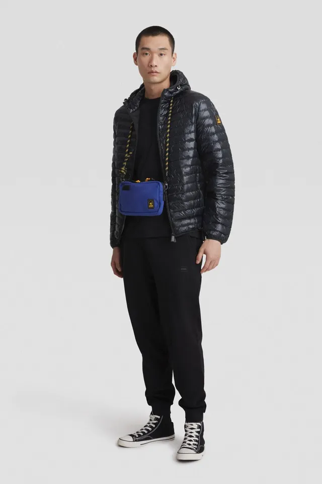 ciesse-outdoor-piumini-daunenjacke-schwarz-gl-nzend-kapuze-echt-daune image 1
