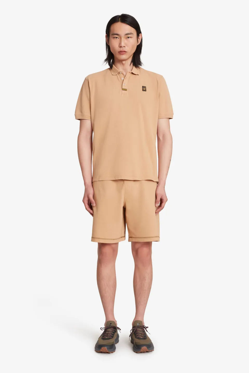 ciesse-outdoor-helmy-4-0-poloshirt-herren-beige-baumwolle image 1
