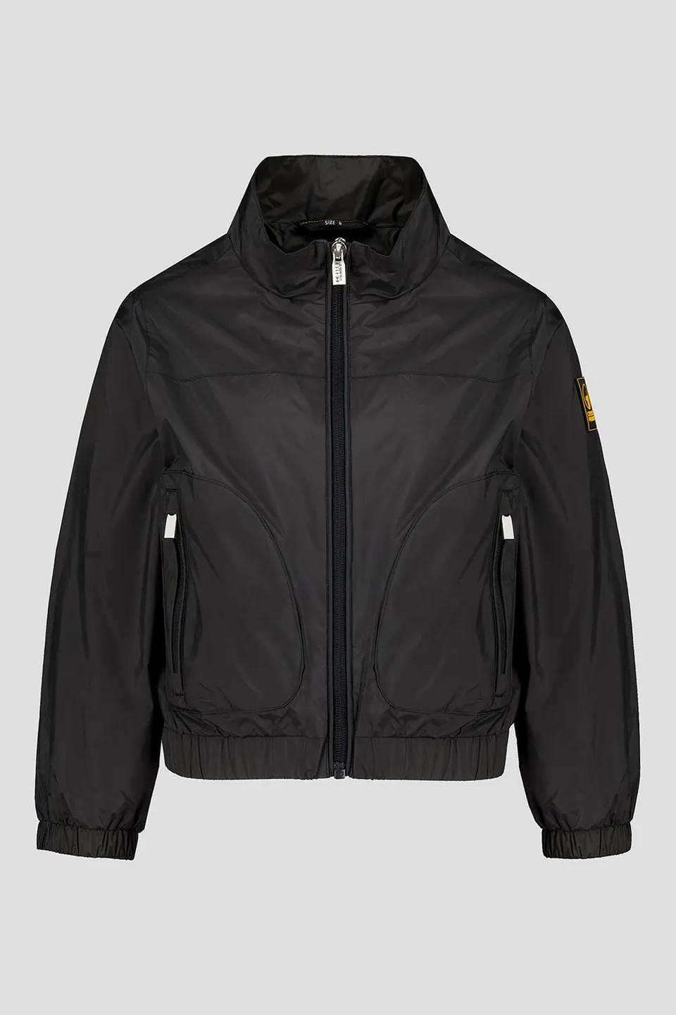 ciesse-outdoor-windjacke-schwarz-mit-kapuze-leicht-windbreaker image 1