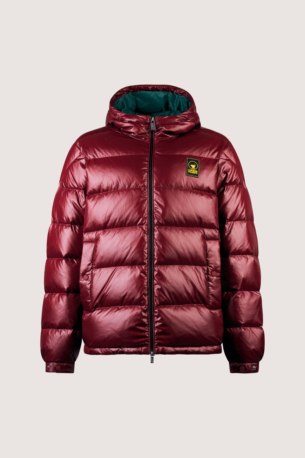 ciesse-piumini-jambo-daunenjacke-bordeaux-mit-kapuze image 3