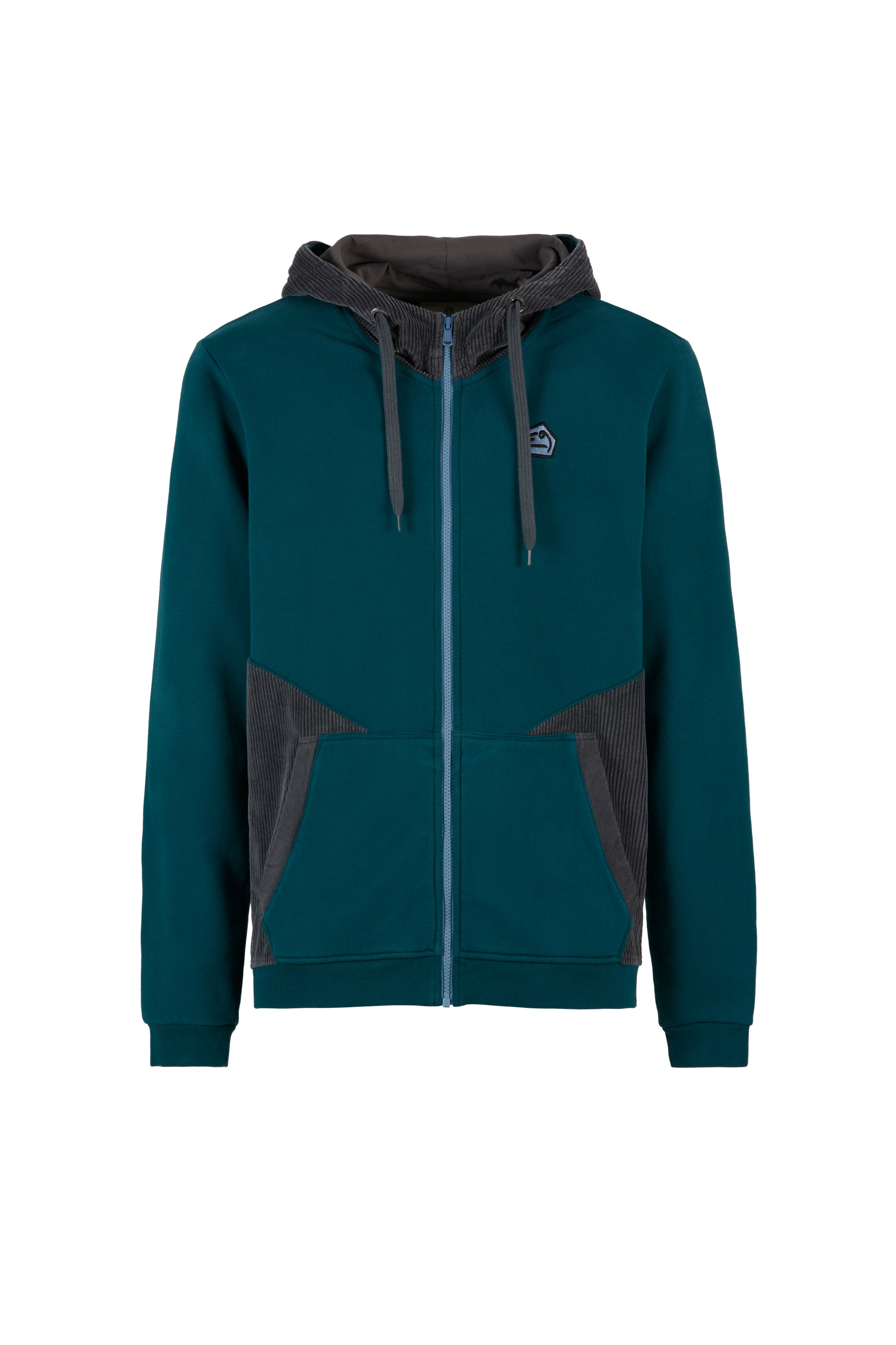 e9-blua-damen-hoodie-bio-baumwolle-dark-teal-m image 3