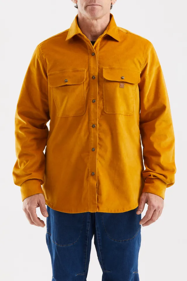 e9-tano-hose-mustard-gestreifter-samt-regular image 1