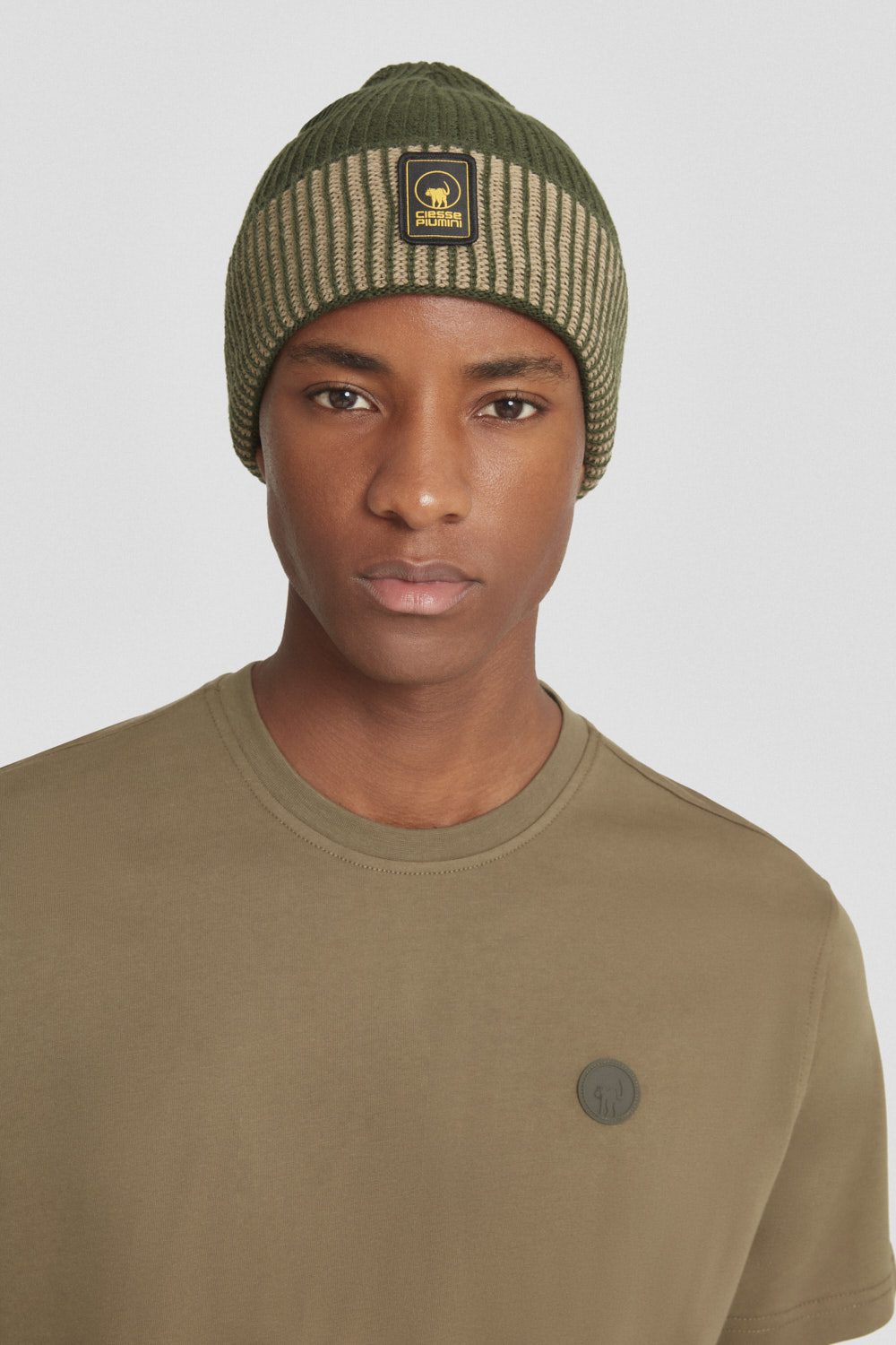 ciesse-outdoor-strickm-tze-gr-n-gerippt-zweifarbig-unisex image 2
