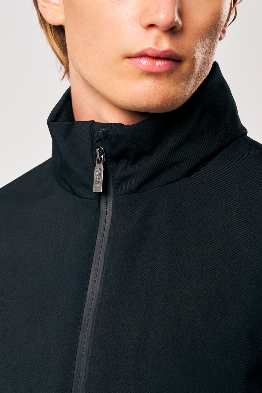 ciesse-alfie-winterjacke-herren-schwarz-kapuze-leicht image 4