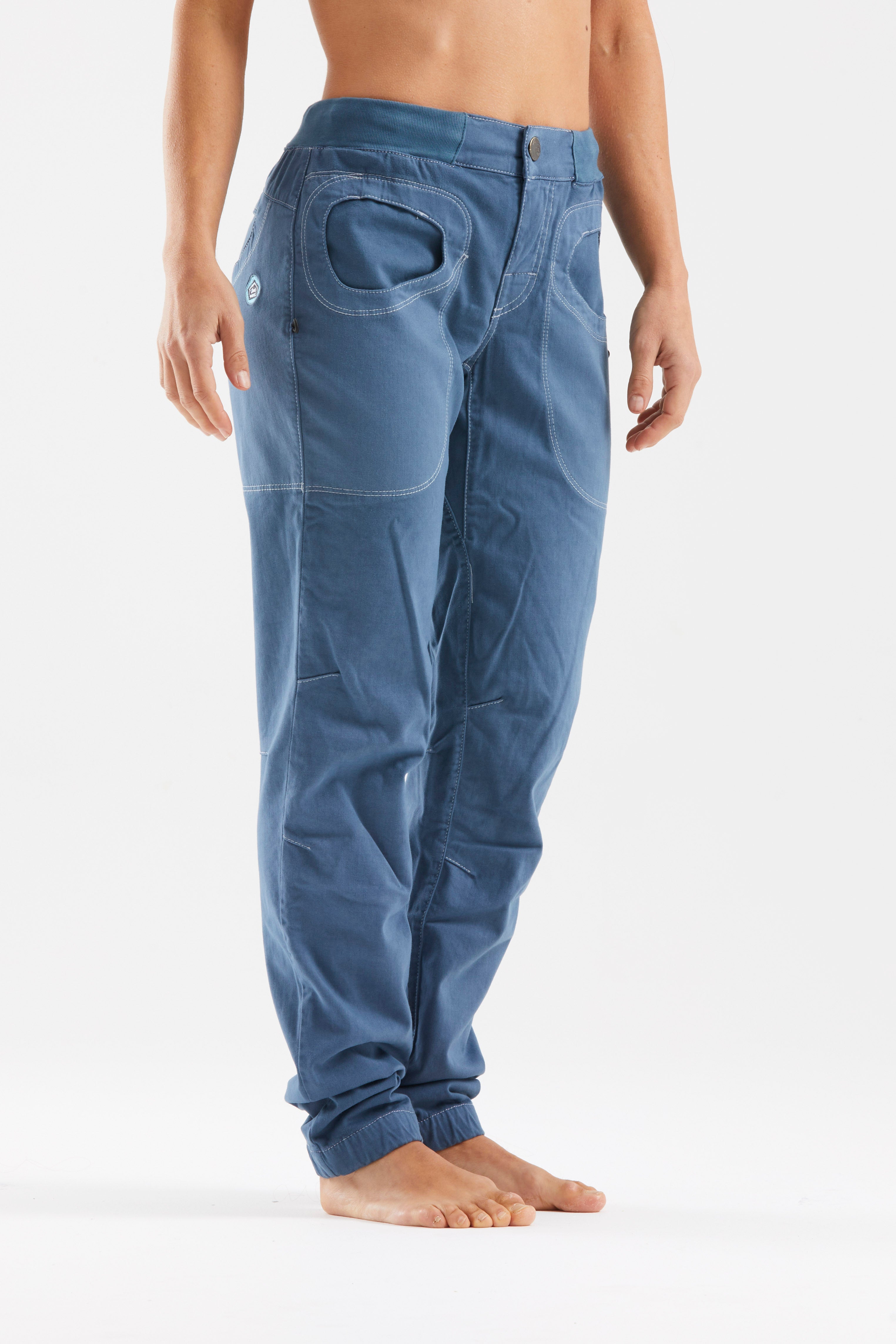 e9-onda-rock-bb-kletterhose-steel-blue-bambus-slim image 3