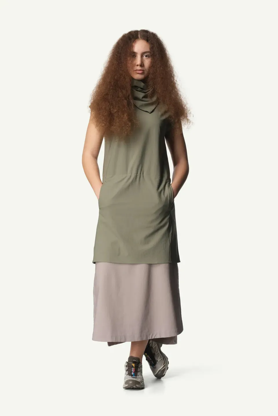 houdini-dawn-dress-sommerkleid-damen-sage-green-s-stretch image 1