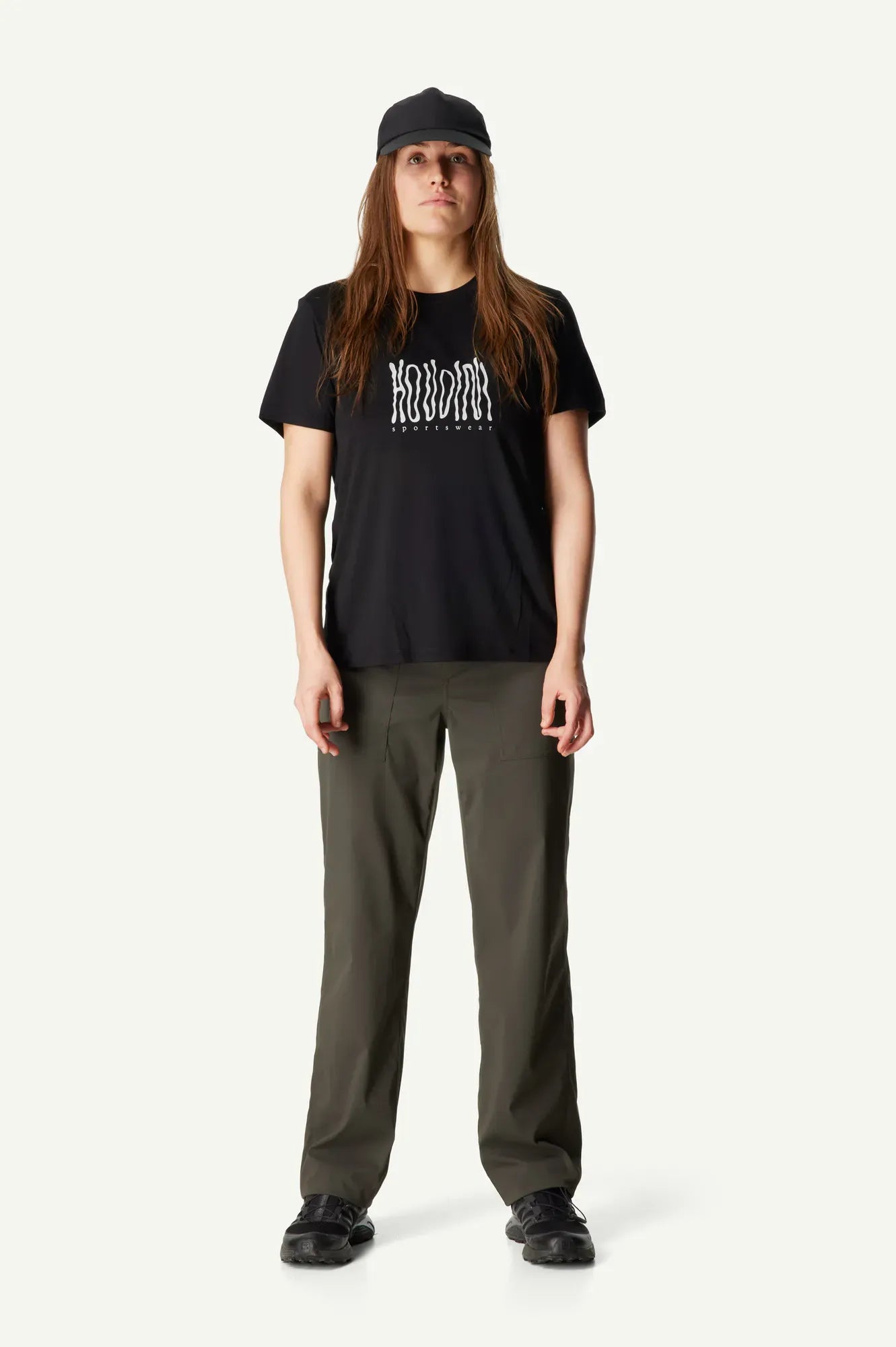 houdini-tree-message-tee-damen-t-shirt-true-black-tencel image 4