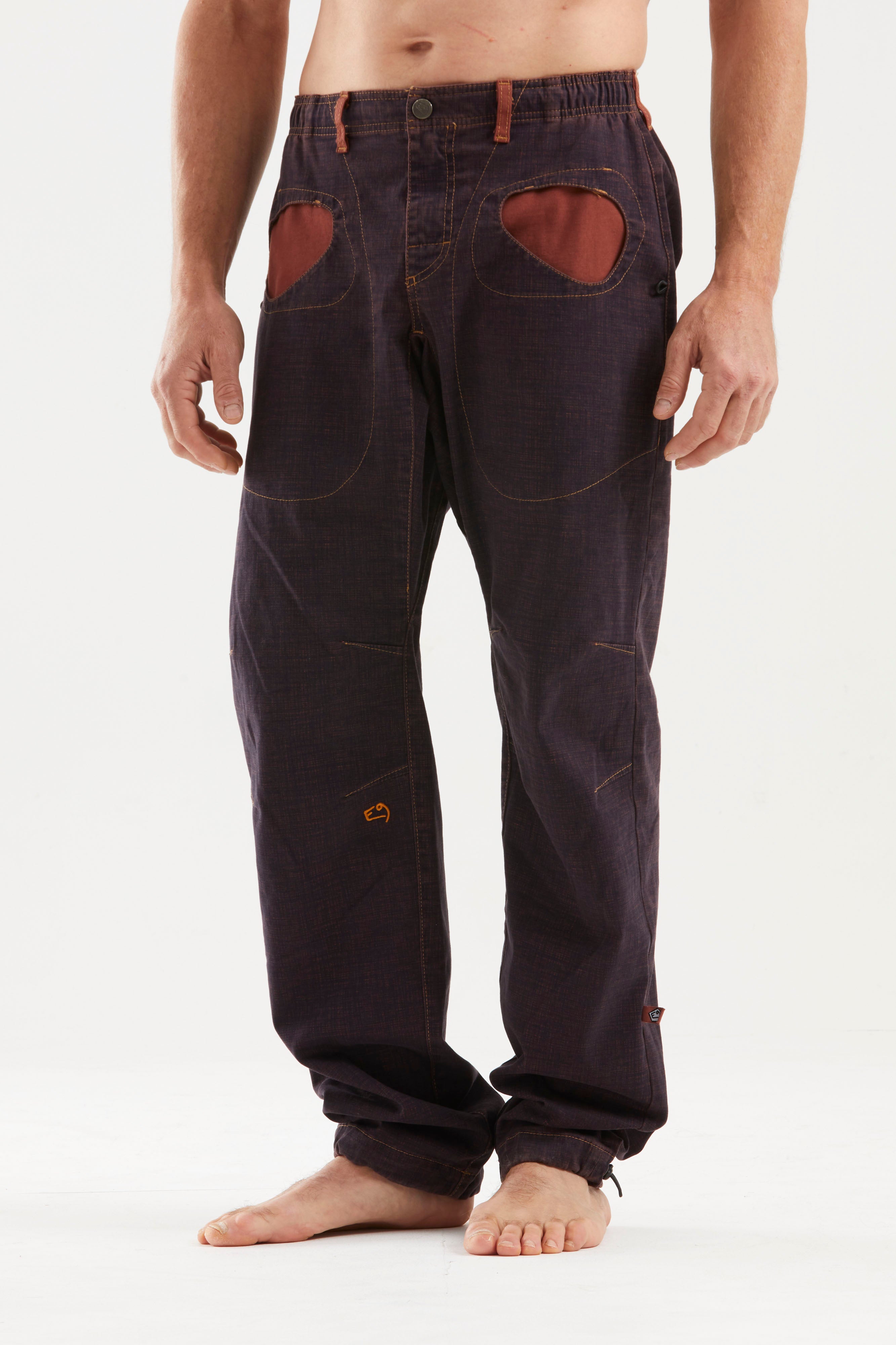 e9-rondo-x2-kletterhose-agave-bio-baumwolle-gabardine image 1