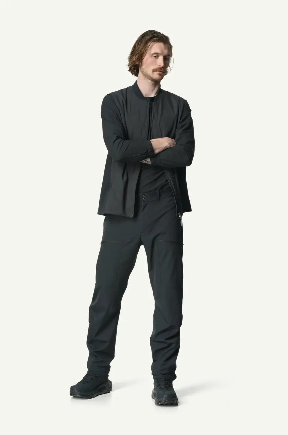 houdini-more-m-s-outdoorhose-true-black-softshell image 1