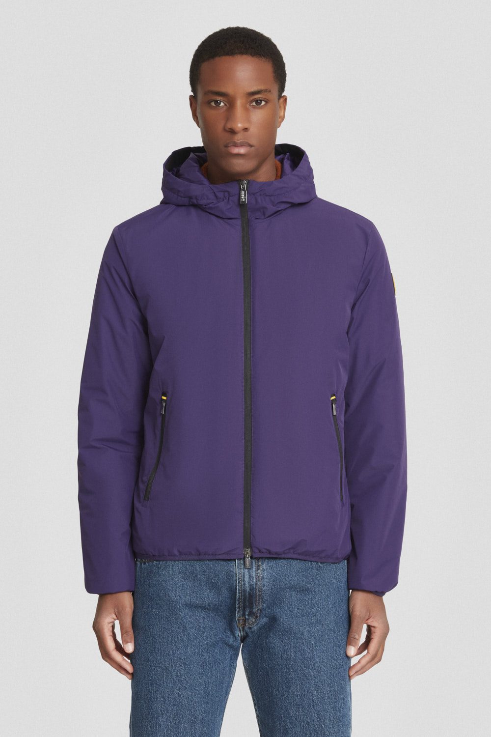 ciesse-outdoor-winterjacke-lila-wattiert-mit-kapuze image 2
