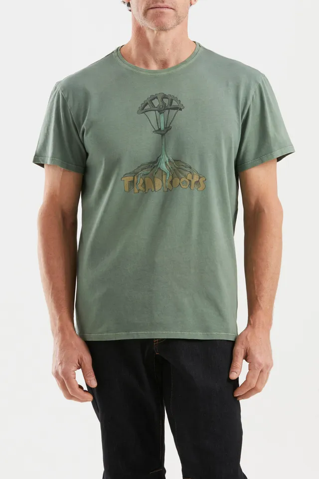 e9-roots-t-shirt-agave-bio-baumwolle-regular-fit image 1
