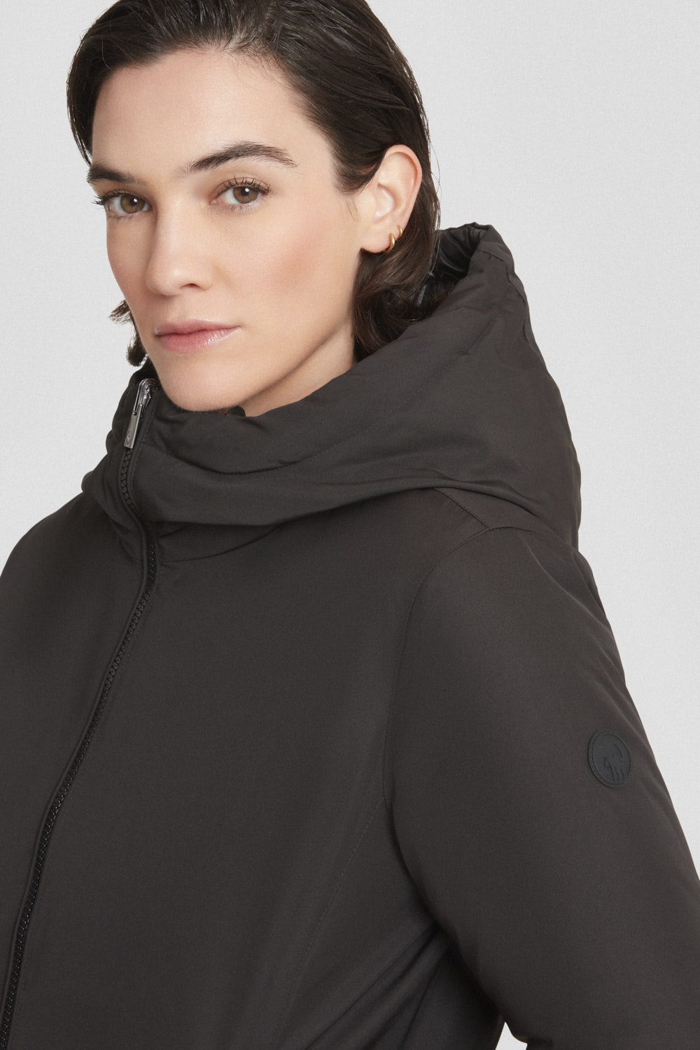 ciesse-outdoor-piumini-daunenjacke-schwarz-wendbar-kurz image 3